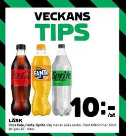 Coop LÄSK, SEK 10 erbjuda