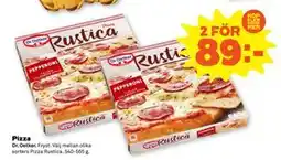 Stora Coop Pizza, SEK 89 erbjuda