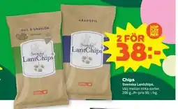 Stora Coop Chips, SEK 38 erbjuda