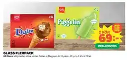 Coop GLASS FLERPACK, Medlemspris erbjuda