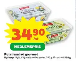 Stora Coop Potatissallad gourmet, Medlemspris erbjuda