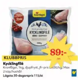 Hemköp Kycklingfilé erbjuda