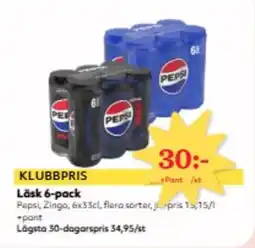 Hemköp Läsk 6-pack erbjuda