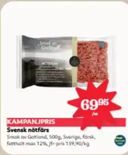 Hemköp Svensk nötfärs erbjuda
