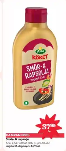 Hemköp Smör- & rapsolja erbjuda