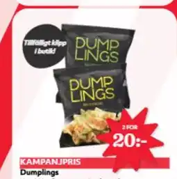 Hemköp Dumplings erbjuda