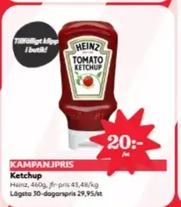 Hemköp Ketchup erbjuda