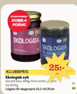 Hemköp Ekologisk sylt erbjuda