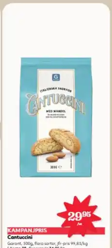 Hemköp Cantuccini erbjuda