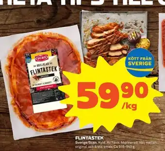 Coop Daglivs FLINTASTEK erbjuda