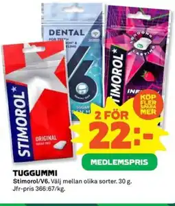 Coop Daglivs TUGGUMMI erbjuda