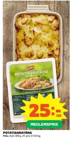 Coop Daglivs POTATISGRATÄNG erbjuda