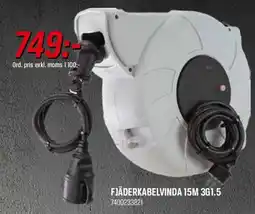 Swedol FJÄDERKABELVINDA 15M 3G1.5 erbjuda
