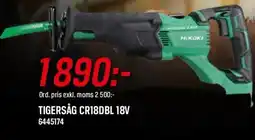 Swedol TIGERSÅG CR18DBL 18V erbjuda