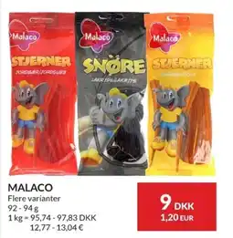 Nielsen Discount MALACO Flere varianter erbjuda