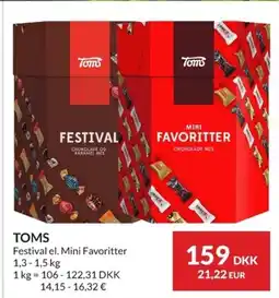 Nielsen Discount TOMS erbjuda