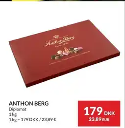 Nielsen Discount Anthon Berg erbjuda