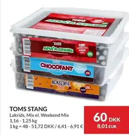 Nielsen Discount TOMS STANG erbjuda