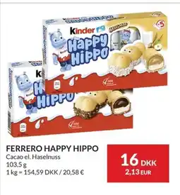 Nielsen Discount FERRERO HAPPY HIPPO erbjuda