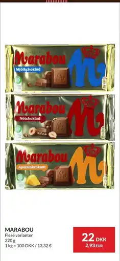 Nielsen Discount MARABOU erbjuda