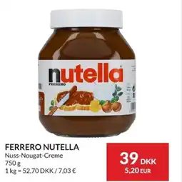 Nielsen Discount FERRERO NUTELLA erbjuda