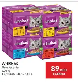 Nielsen Discount WHISKAS Flere varianter erbjuda
