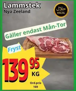 Supergrossen Lammstek, SEK 139.95 erbjuda