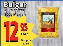 Bulgur, SEK 12.95