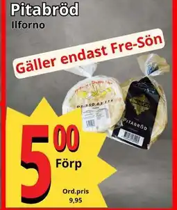 Pitabröd Ilforno, SEK 5