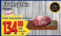 Supergrossen Fransyska, SEK 134 erbjuda