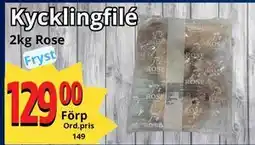 Supergrossen Kycklingfilé, SEK 129 erbjuda