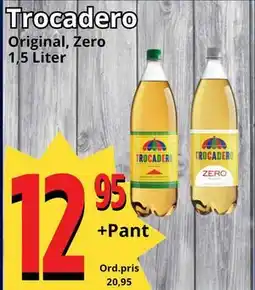 Supergrossen Trocadero, SEK 12.95 erbjuda