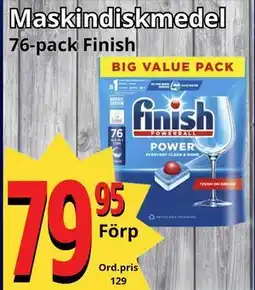 Supergrossen Maskindiskmedel Finish, SEK 79.95 erbjuda