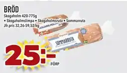 Supergrossen BRÖD, SEK 25 erbjuda