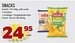 Supergrossen SNACKS, SEK 24.95 erbjuda