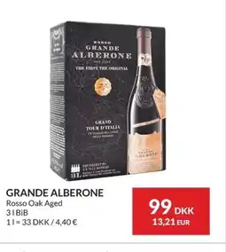 Nielsen Discount GRANDE ALBERONE Rosso Oak Aged erbjuda
