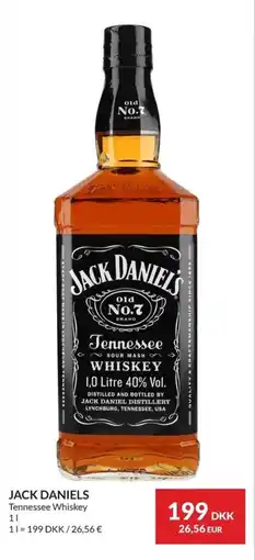 Nielsen Discount JACK DANIELS Tennessee Whiskey erbjuda