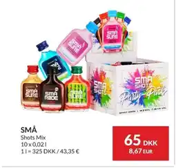 Nielsen Discount SMA Shots Mix erbjuda