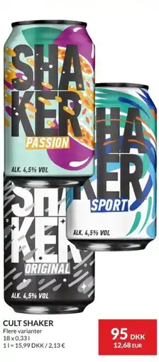 Nielsen Discount CULT SHAKER erbjuda