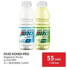 Nielsen Discount FAXE KONDI PRO Original el. Pro Ice erbjuda