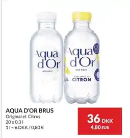 Nielsen Discount AQUA D'OR BRUS Original el. Citrus erbjuda