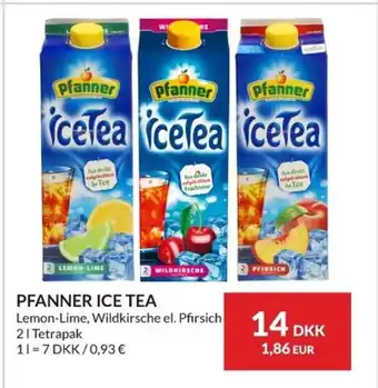 Nielsen Discount PFANNER ICE TEA erbjuda