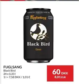 Nielsen Discount FUGLSANG Black Bird erbjuda