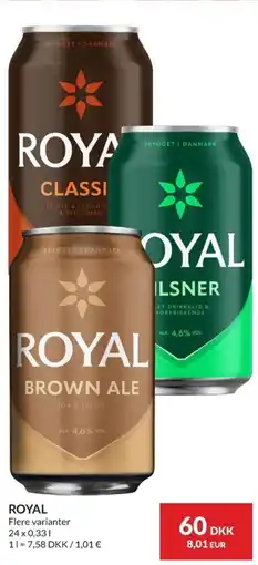 Nielsen Discount ROYAL Flere varianter erbjuda