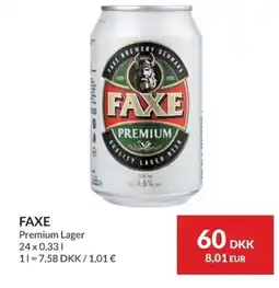 Nielsen Discount FAXE Premium Lager erbjuda