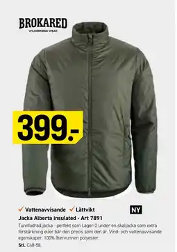 Engelsons Jacka Alberta insulated - Art 7891 erbjuda