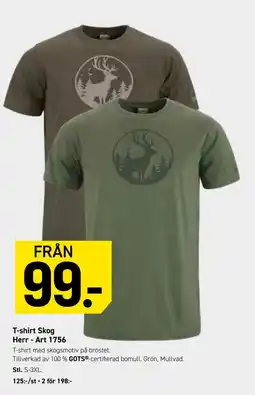 Engelsons T-shirt Skog Herr - Art 1756 erbjuda