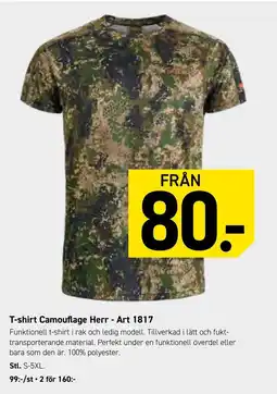 Engelsons T-shirt Camouflage Herr - Art 1817 erbjuda
