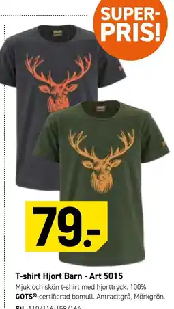 Engelsons T-shirt Hjort Barn - Art 5015 erbjuda