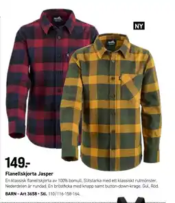 Engelsons Flanellskjorta Jasper erbjuda